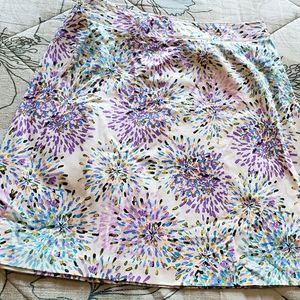 Cream/Multi Color Skirt